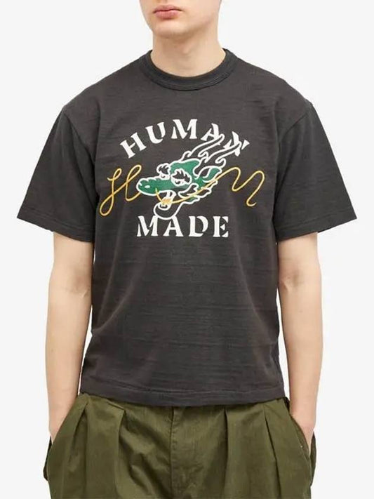 human made graphic men s short sleeve t shirt black hm27te001 - HUMAN MADE - BALAAN 2