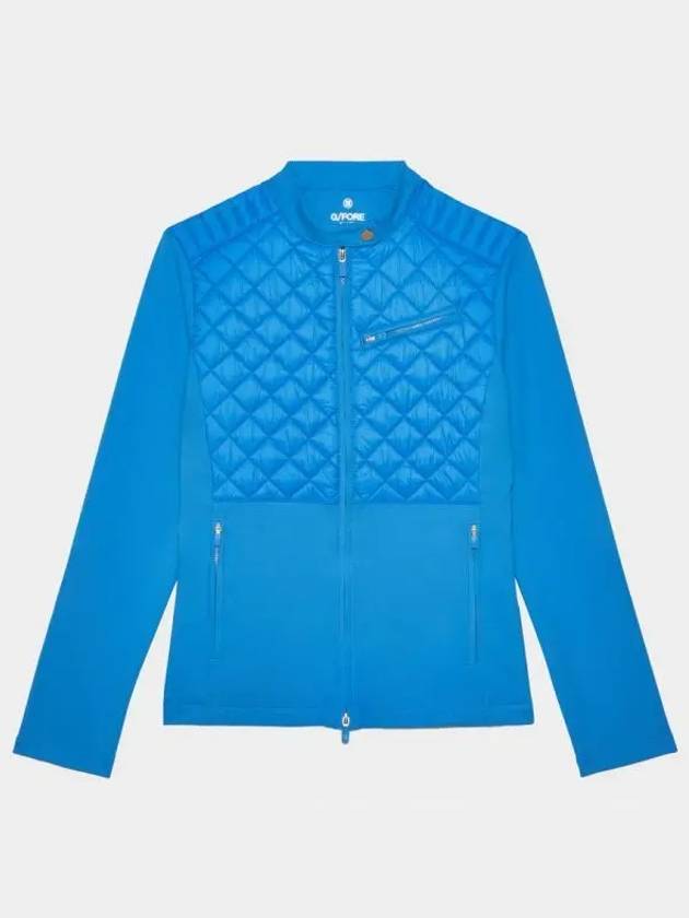 Women's Tech Interlock Slim Fit Hybrid Quilted Nylon Jacket Cerulean - G/FORE - BALAAN 2