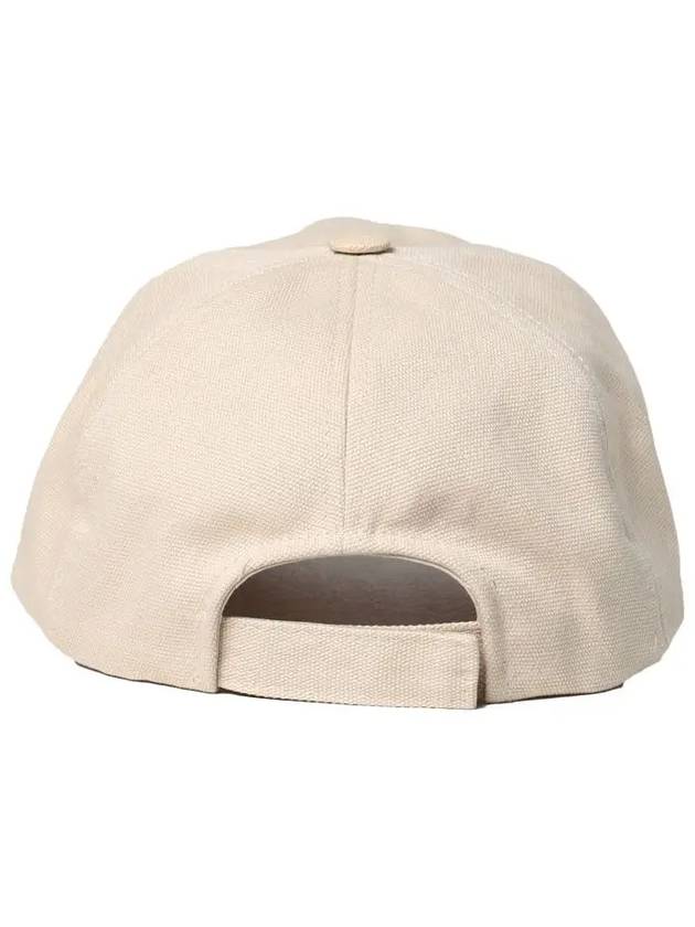 Tyron Logo Ball Cap Ecru - ISABEL MARANT - BALAAN 5