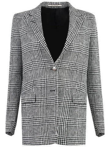 Tagliatore J-Bertha Prince Of Wales Checked Jacket - TAGLIATORE - BALAAN 1