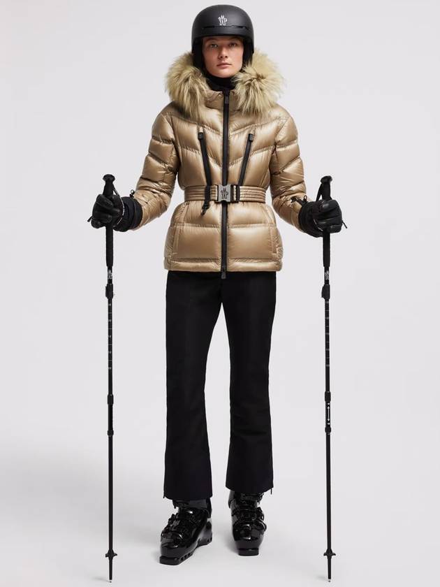 Women s Bernins Down Ski Padded Camel Beige - MONCLER - BALAAN 3