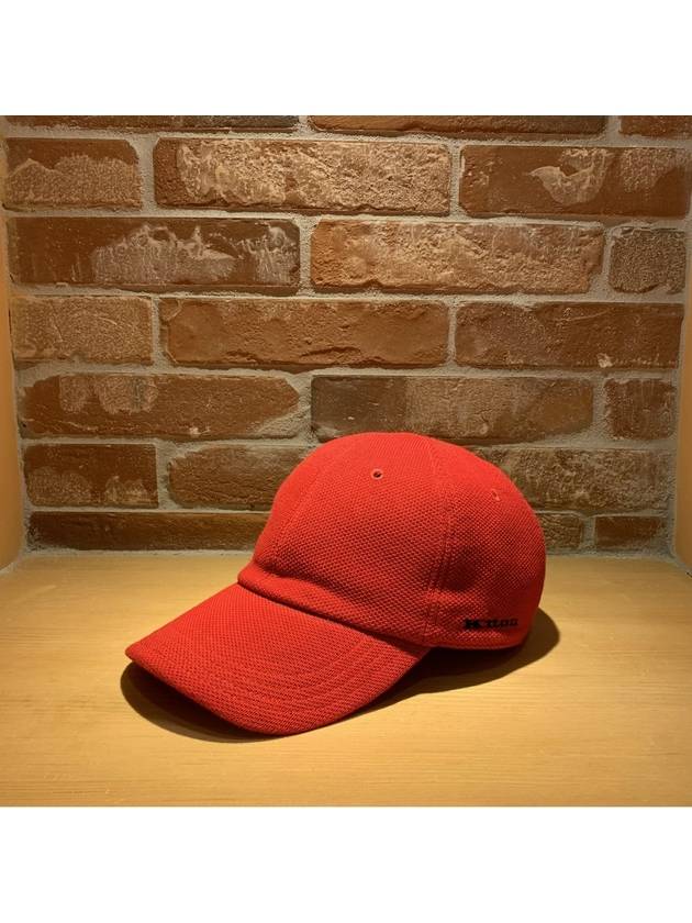 Side Logo Ball Cap Red - KITON - BALAAN 3