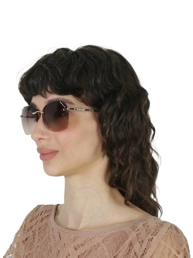 Guess Factory Brown Gradient Butterfly Ladies Sunglasses GF0384 32F 61 - GUESS - BALAAN 2