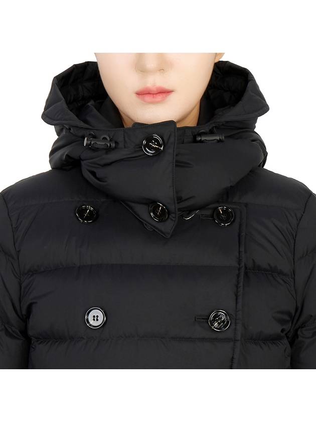 Detachable Hoodie Puffer Coat Padded Black - BURBERRY - BALAAN 9