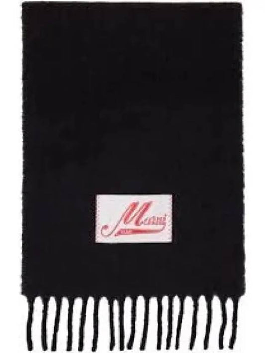 Muffler Scarf 23AASZC0005A0UTW918 00N99 BLACK - MARNI - BALAAN 2