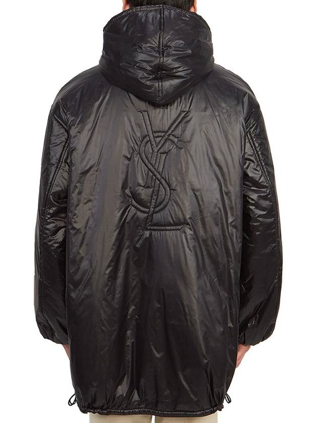 Cassandre Anorak Black - SAINT LAURENT - BALAAN 6