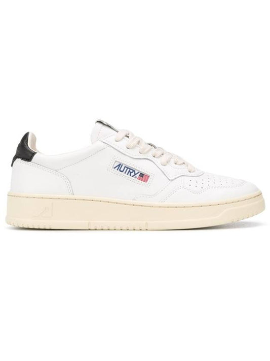 Medalist Black Tab Low Top Sneakers White - AUTRY - BALAAN 2