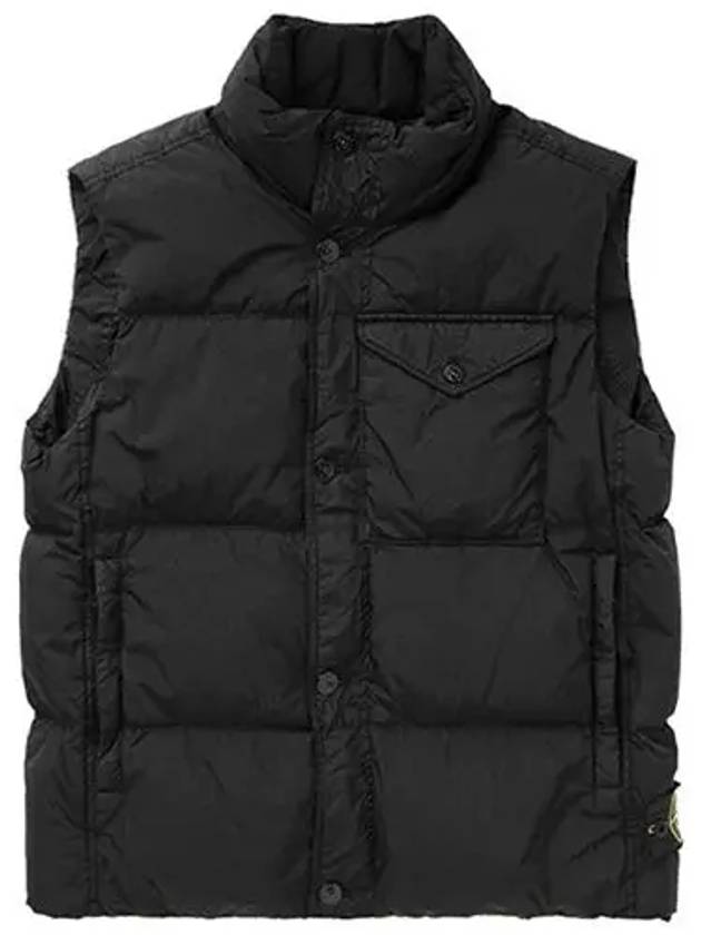 Crinkle Reps R-NY Down Vest Black - STONE ISLAND - BALAAN 2