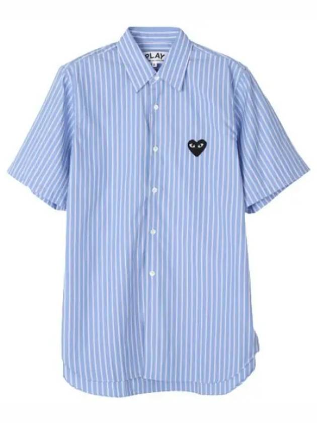 Black Heart Waffen Short Sleeve Shirt Men s - COMME DES GARCONS - BALAAN 1