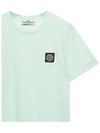 Kids Women Logo Patch T Shirt 781620147 V0044 - STONE ISLAND - BALAAN 4