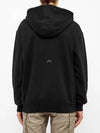 Men's Signature Logo Printing Hooded Zip-up Black Jacket ACWMW002WHL BK - A-COLD-WALL - BALAAN 3