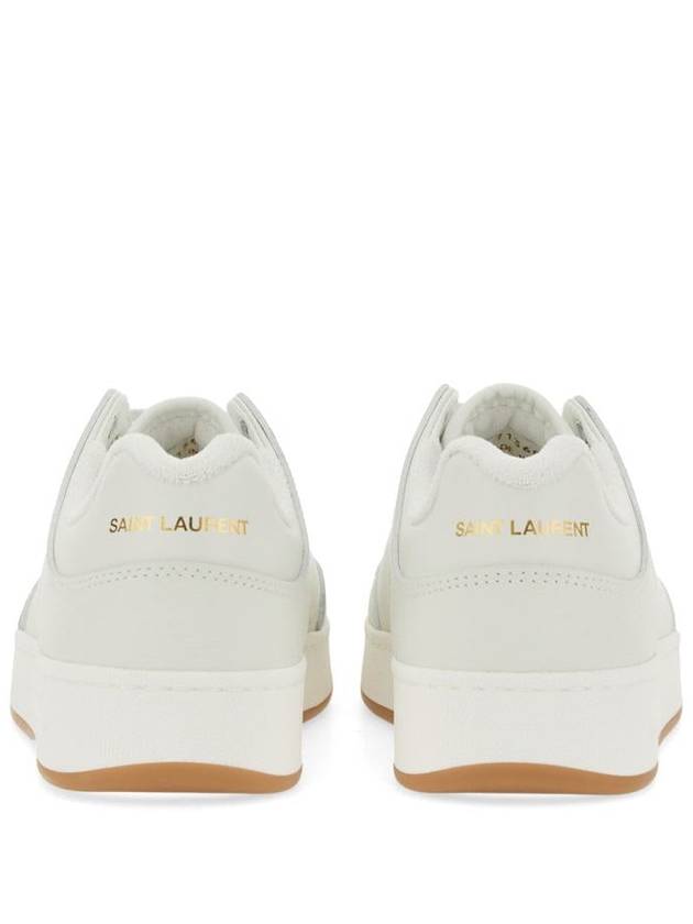 SL 61 Low Top Sneakers White - SAINT LAURENT - BALAAN 4