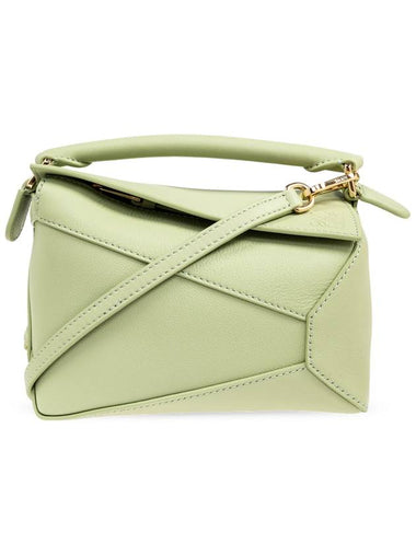 Loewe Shoulder Bag 'Puzzle Mini', Women's, Green - LOEWE - BALAAN 1