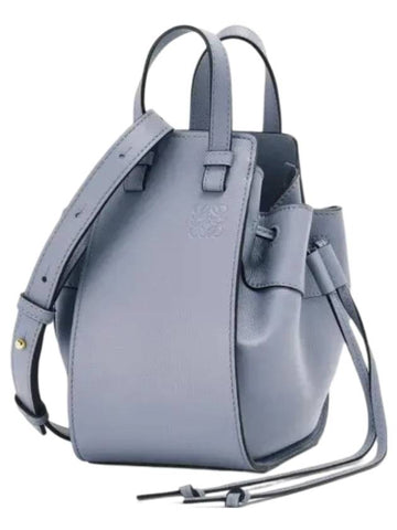 Mini Hammock Calfskin Bucket Bag Atlantic Blue - LOEWE - BALAAN 1