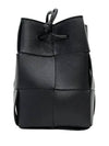 Intrecciato Cassette Small Bucket Bag Black - BOTTEGA VENETA - BALAAN 4