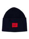 Logo Beanie Navy - HUGO BOSS - BALAAN 2