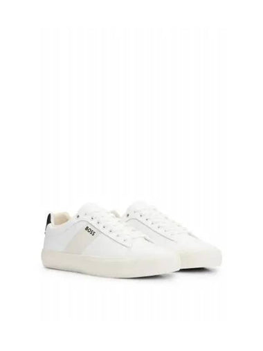 Contrast band cup sole sneakers 50512366 110 - BOSS - BALAAN 1