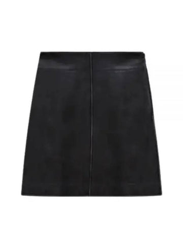 ZELIA 25406011 002 2540601100 leather skirt - MAX MARA - BALAAN 1