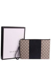 Eden GG Supreme Clutch Bag Beige - GUCCI - BALAAN 5