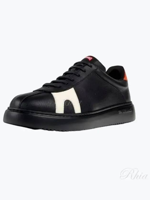 Twins Leather Low-Top Sneakers Black - CAMPER - BALAAN 2