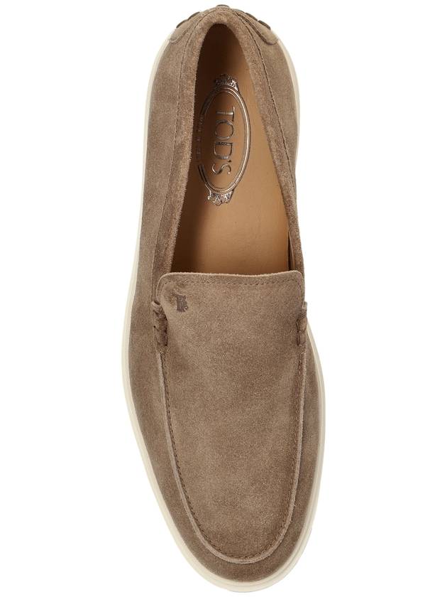 Tod’s Suede Shoes Type Loafers, Men's, Grey - TOD'S - BALAAN 6