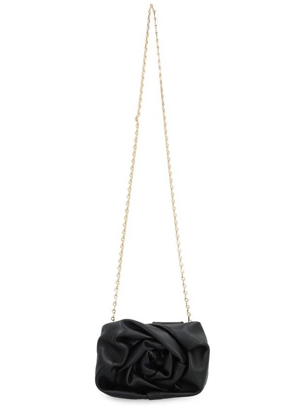 Rose Chain Clutch Bag Black - BURBERRY - BALAAN 3