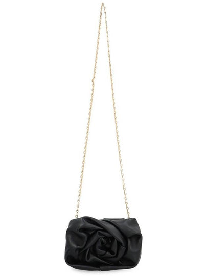 Rose Chain Clutch Bag Black - BURBERRY - BALAAN 2