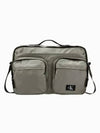 JEANS Men s Light Gray CKJ Sports Essential Cross Bag HH3814 247 - CALVIN KLEIN - BALAAN 2