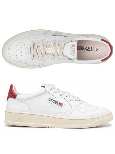 Medalist Red Tab Low Top Sneakers White - AUTRY - BALAAN 2