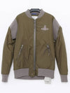 Cyclist Paneled Viscose Bomber Jacket Khaki - VIVIENNE WESTWOOD - BALAAN 3