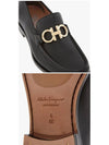 Rolo Gancini Loafers Black - SALVATORE FERRAGAMO - BALAAN 4