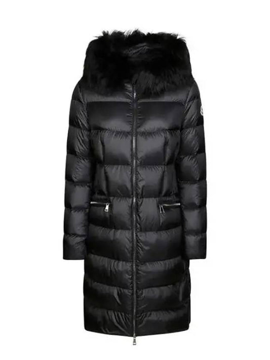 Women's Boedic Long Padding Black - MONCLER - BALAAN 2