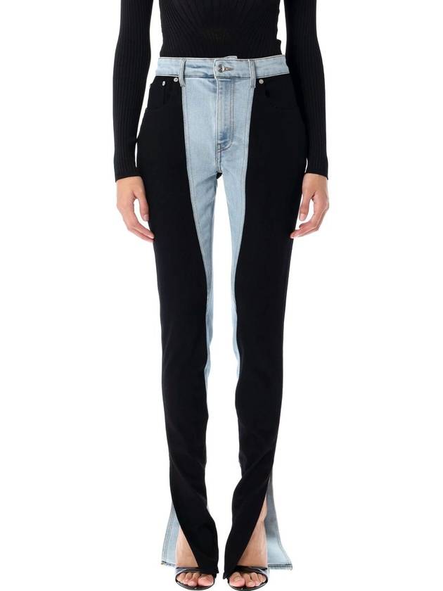 Mugler Bi-Color Skinny Jeans - MUGLER - BALAAN 1