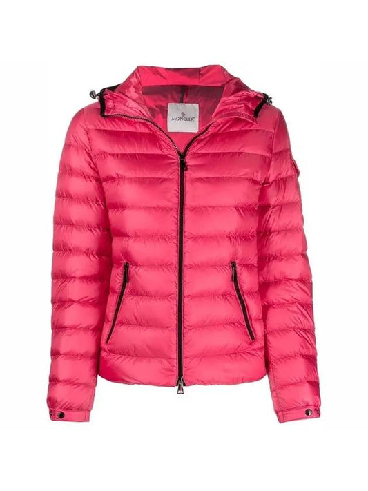 Women's BLES Hood Lightweight Padding Pink - MONCLER - BALAAN 1