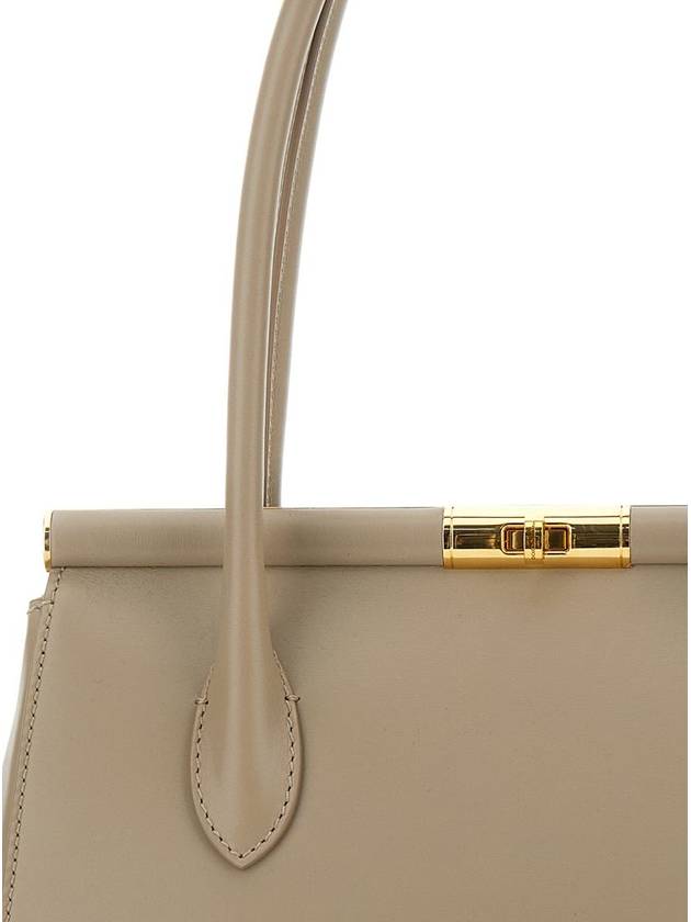 'Marlene Medium' Beige Handbag With Padlock Detail In Leather Woman - DOLCE&GABBANA - BALAAN 3