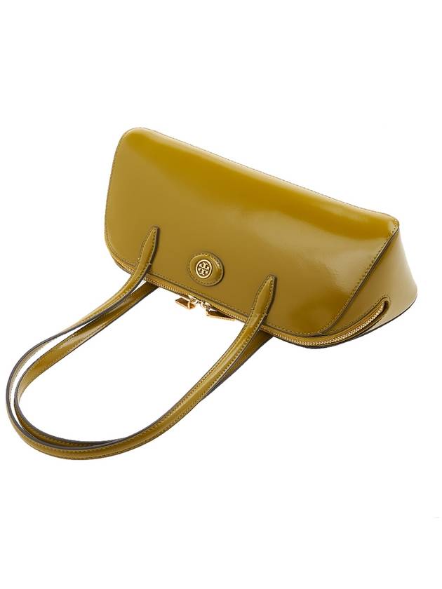 Robinson Small Leather Shoulder Bag Mustard - TORY BURCH - BALAAN 5