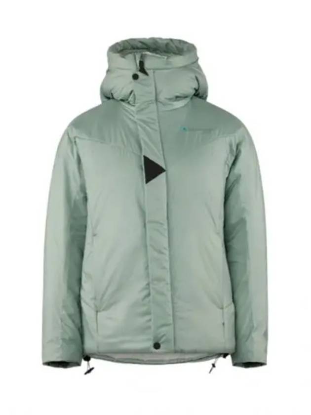 Rodin Hooded Jacket Women Faded Green 10415 586 - KLATTERMUSEN - BALAAN 1