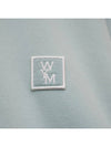 Women's Back Logo Hooded Sweatshirt Mint M233TS37717M - WOOYOUNGMI - BALAAN 3