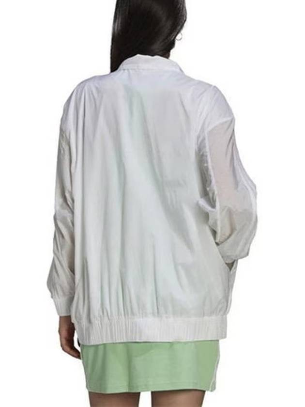 Adicolor Oversized Ripstop Track Jacket White - ADIDAS - BALAAN 3