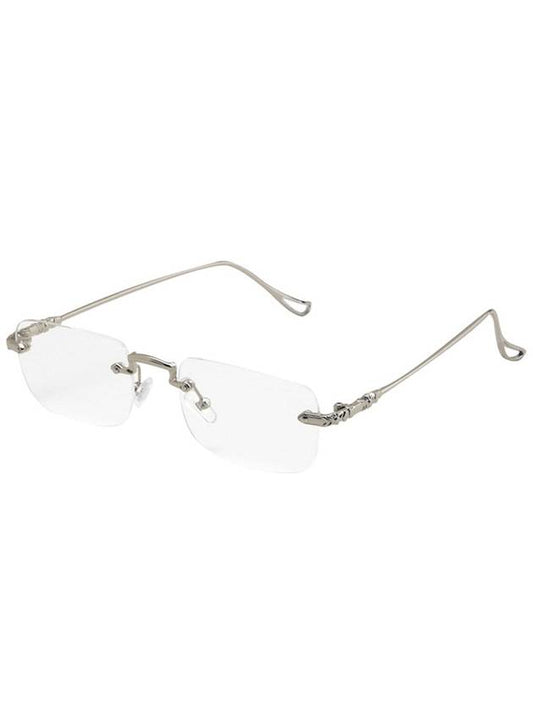 Eyewear Square Glasses Silver - HYBITION - BALAAN 2