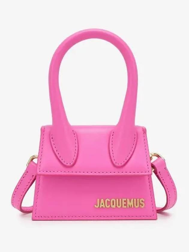 Le Chiquito Signature Mini Tote Bag Neon Pink - JACQUEMUS - BALAAN 2