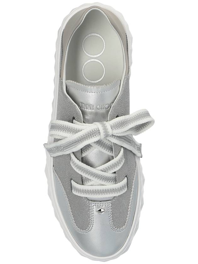 Jimmy Choo Diamond Sneakers, Women's, Silver - JIMMY CHOO - BALAAN 6