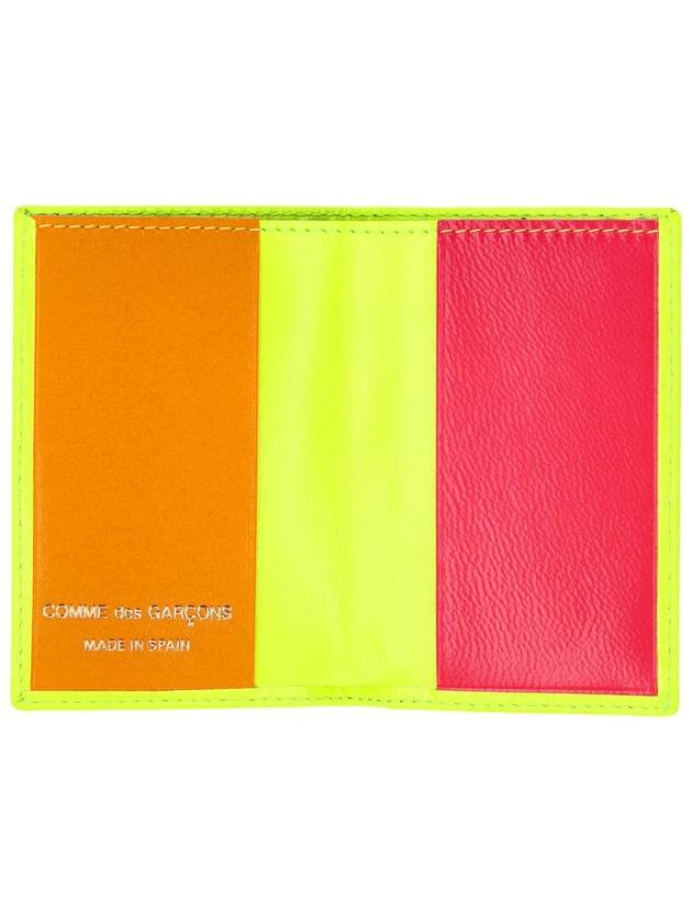 Comme Des Garçons Super Fluo Bifold Cardholder - COMME DES GARCONS - BALAAN 3