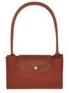 Le Pliage Green Medium Shoulder Bag Tote Chestnut Women s - LONGCHAMP - BALAAN 3