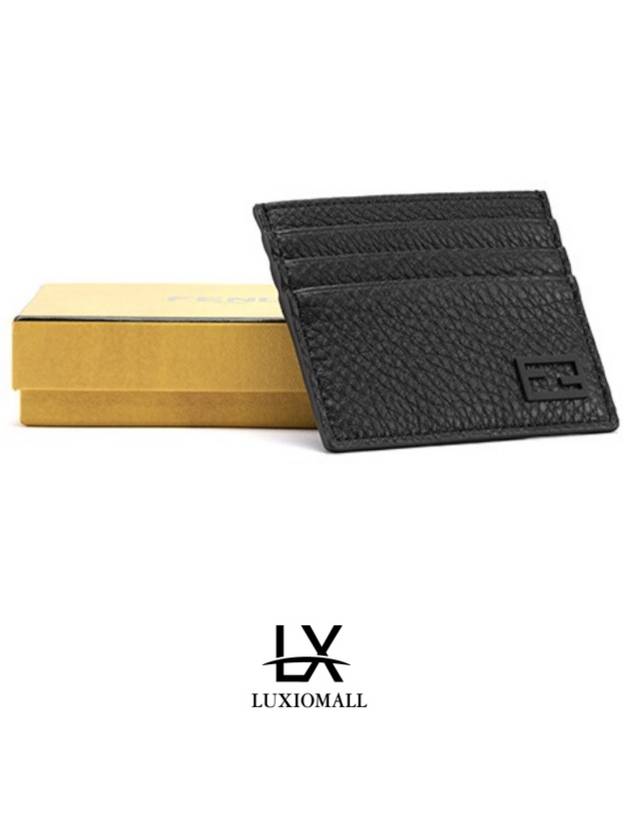 FF Baguette Card Wallet Black - FENDI - BALAAN 5