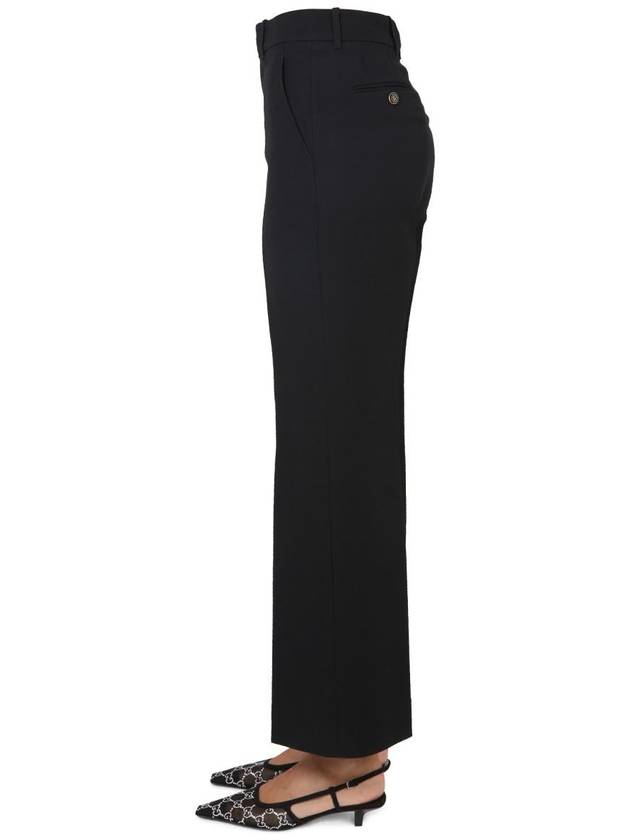 Gucci Pantalone Cady Crepe - GUCCI - BALAAN 3