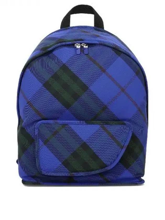 Shield All Over Check Backpack 270555 - BURBERRY - BALAAN 1