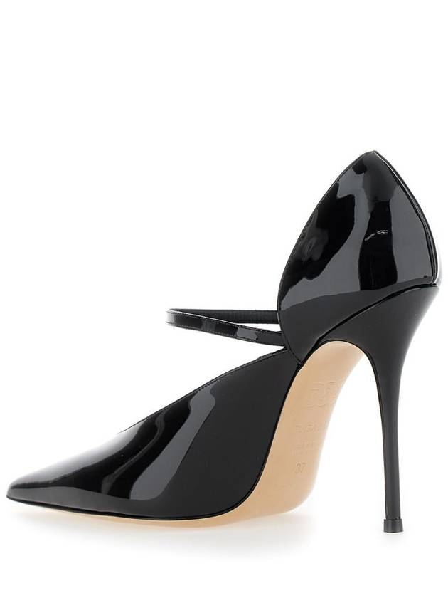 'Scarlet Jolly' Black Pumps With Stiletto Heel In Patent Leather Woman - CASADEI - BALAAN 3