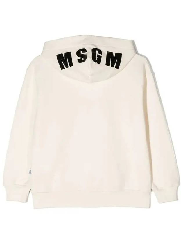 Kids Women s Logo Print Hooded Zip up MS029086 013 - MSGM - BALAAN 3