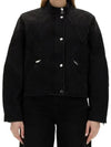 Chady Jumper Denim Jacket Black - ISABEL MARANT - BALAAN 2